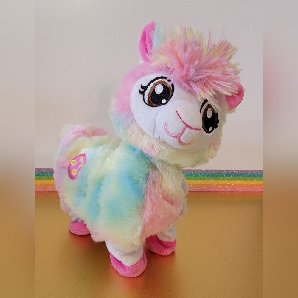 Pets Alive Rainbow Bonnie The Booty Shakin Llama Dancing Robotic Toy by ZURU